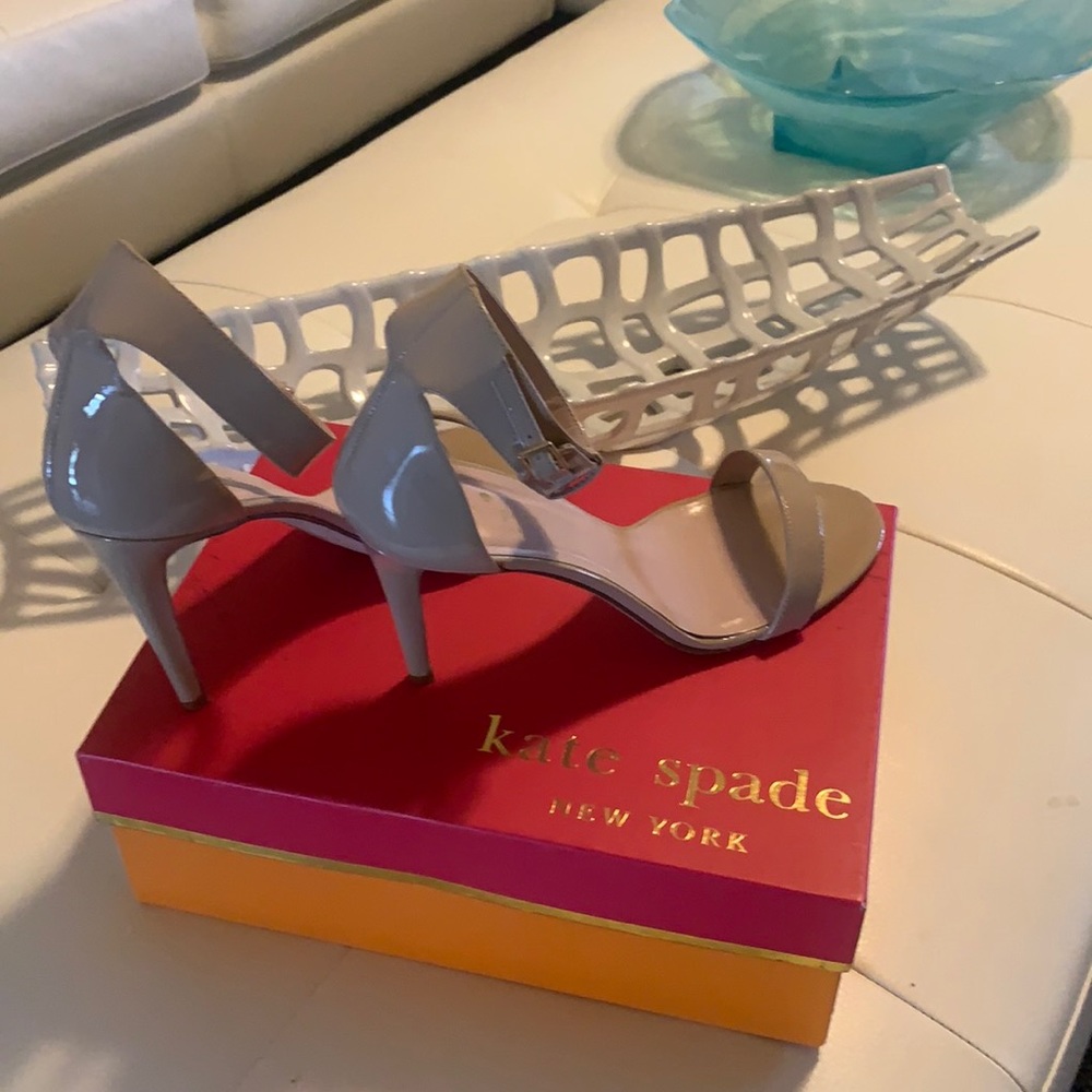 Nude Kate Spade heels. Size 10.5, hard to find.